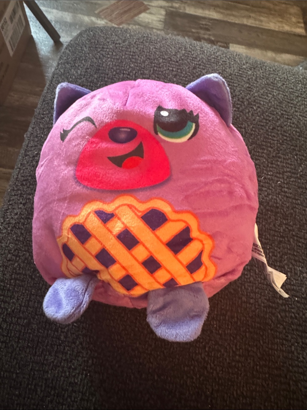 Misfittens Purple Cat Kitten Blueberry Pie Plushie